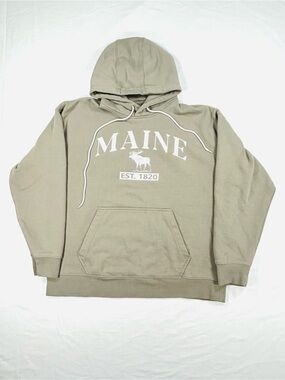 NWOT Momentum Heavyweight Olive Green Hoodie